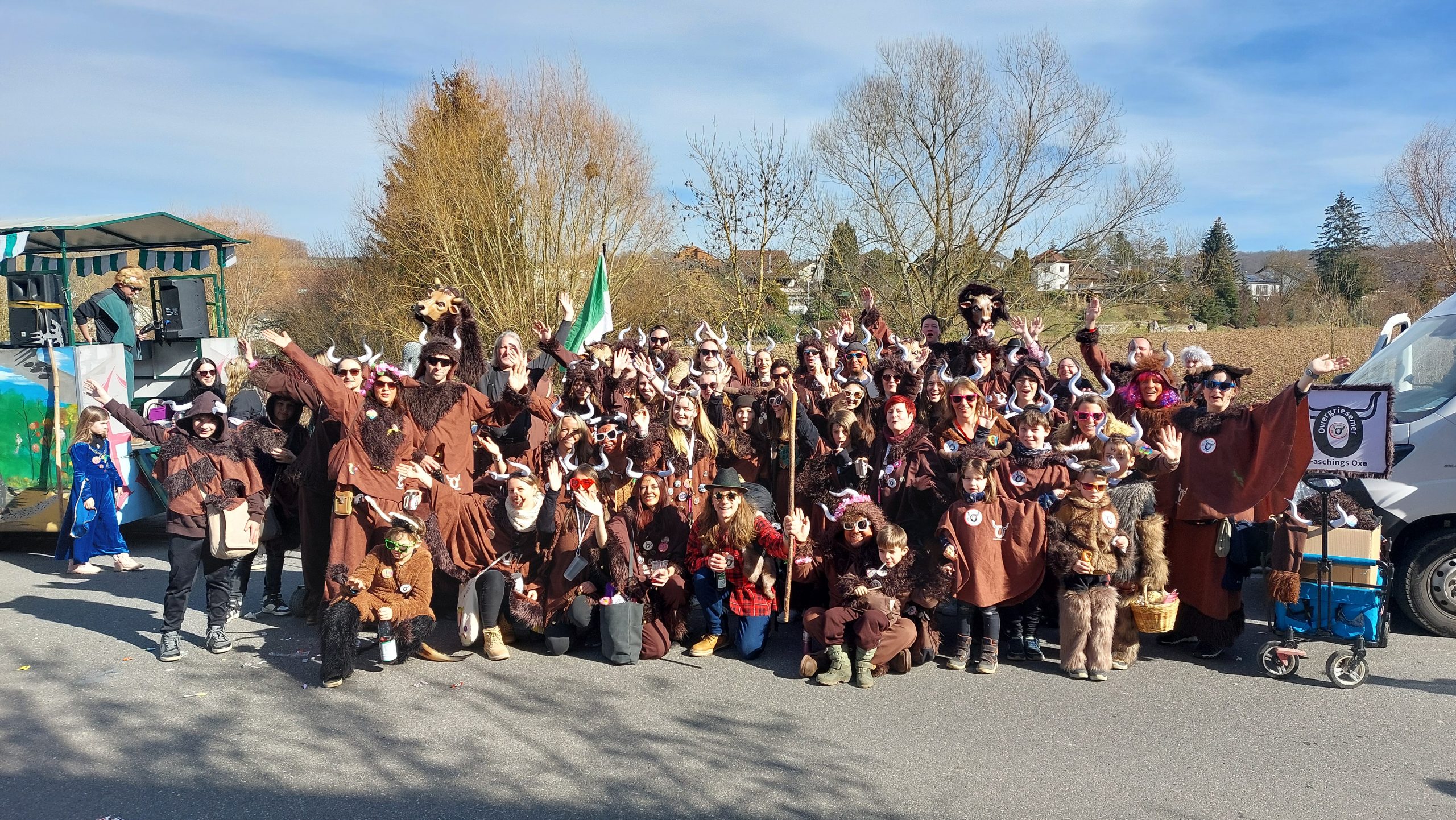 Straßenfasching und Faschingsumzug Gundelsheim