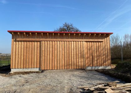 Unsere Scheune wächst weiter! Ein Wochenende voller Fortschritt und Unterstützung